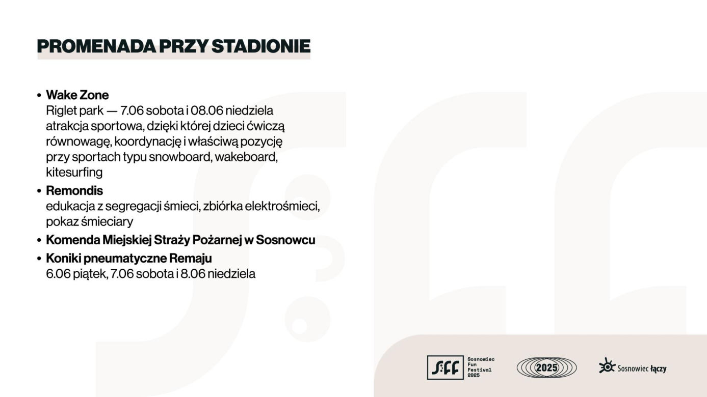 Dni Sosnowca 2025. Szczegółowy program wydarzeń