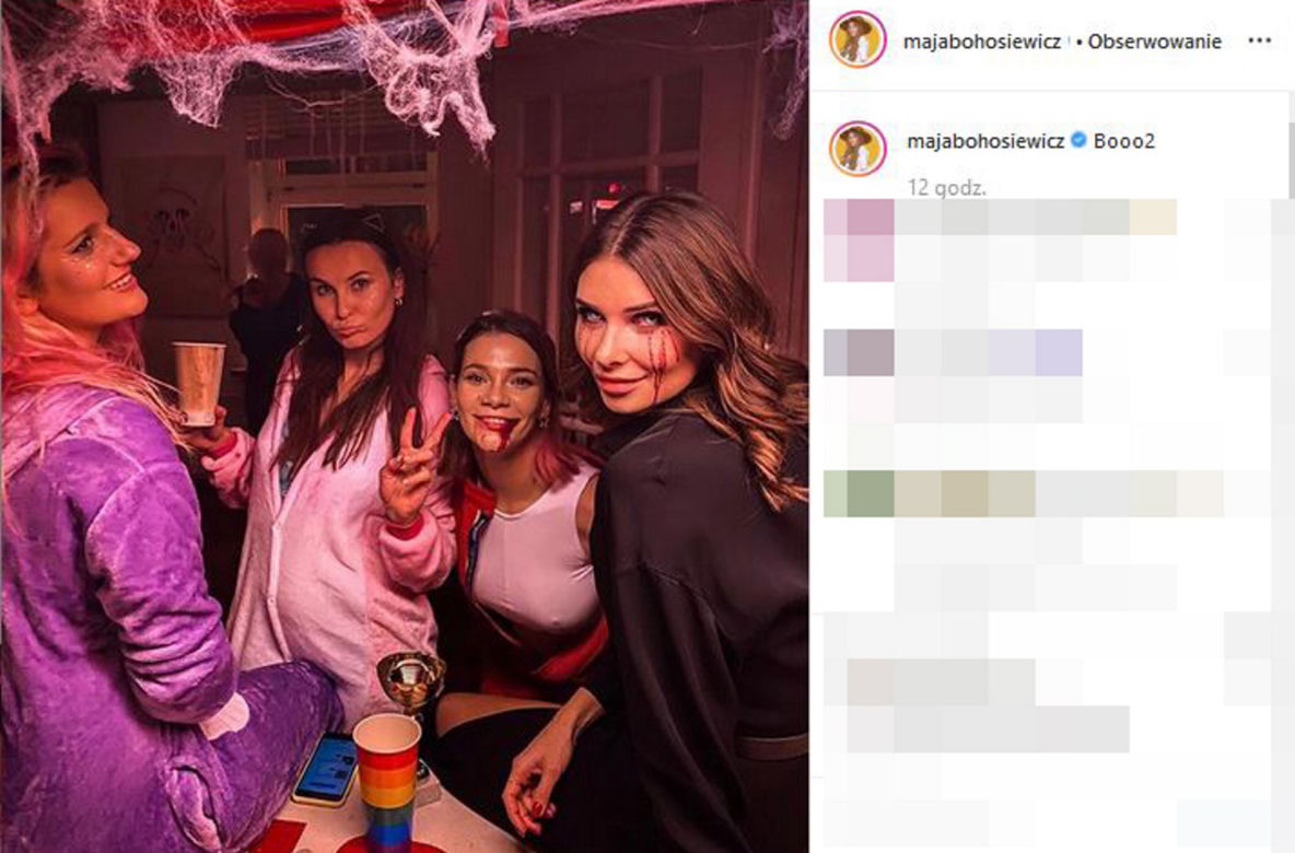 Jak przebrali się na  halloween