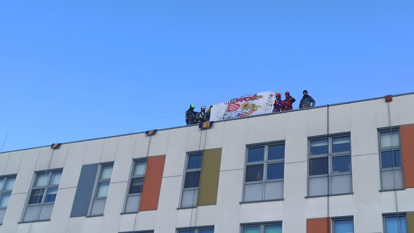 Alpiniści dla WOŚP. Olsztyn 2024