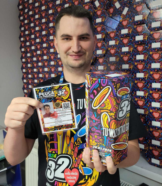 Choruje od dziecka, ale co roku znajduje siły by zbierać pieniądze na WOŚP. „Widzę, jak ważna jest ta pomoc”