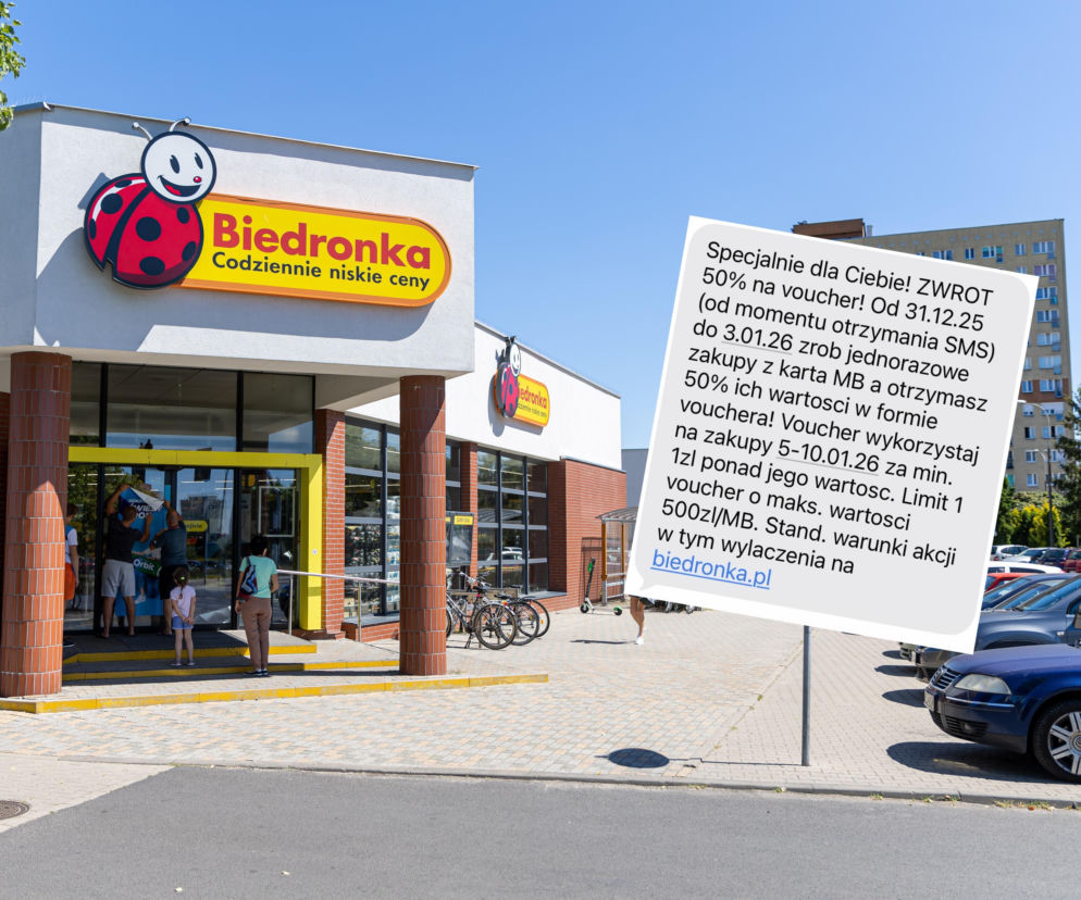 Biedronka rozdaje vouchery na Sylwestra! 