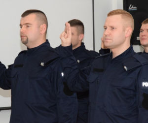 Nowi policjanci na Podkarpaciu