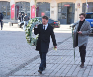 Rodzina na pogrzebie Królikowskiego