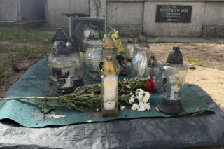 Marek Perepeczko - tak wygląda grób słynnego Janosika