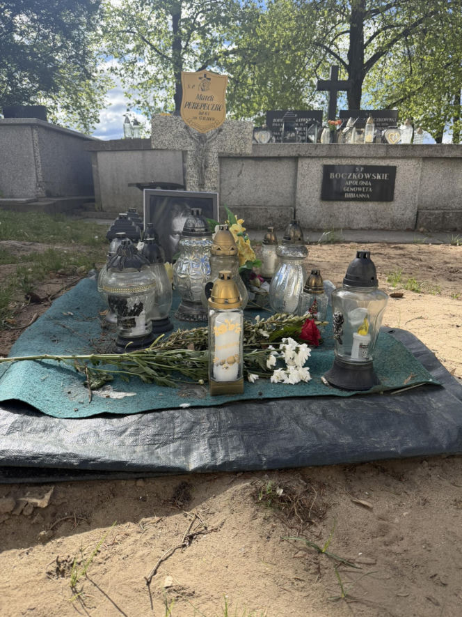 Marek Perepeczko - tak wygląda grób słynnego Janosika