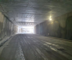 Drążenie tunelu w Świnoujściu - lipiec 2021