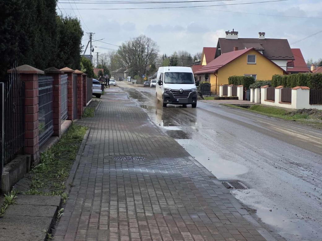 Pawłosiów po powodzi.
