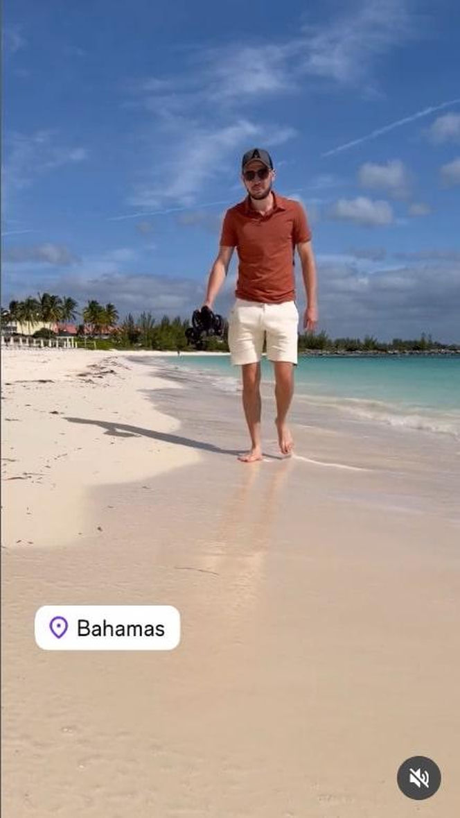 Nowa dziewczyna Rafała Gajdy to prawdziwa piękność! Rolnik zabrał ją na Bahamy