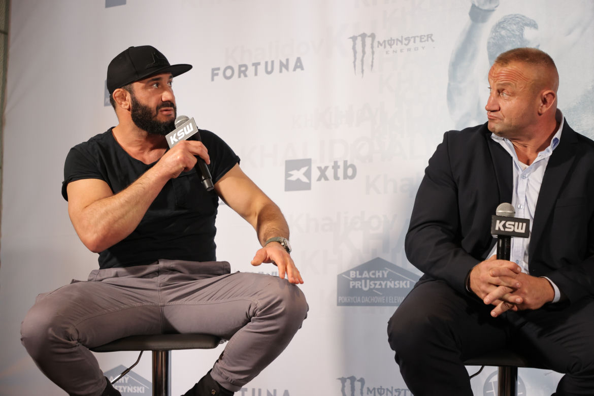 Mamed Khalidov. Mariusz Pudzianowski
