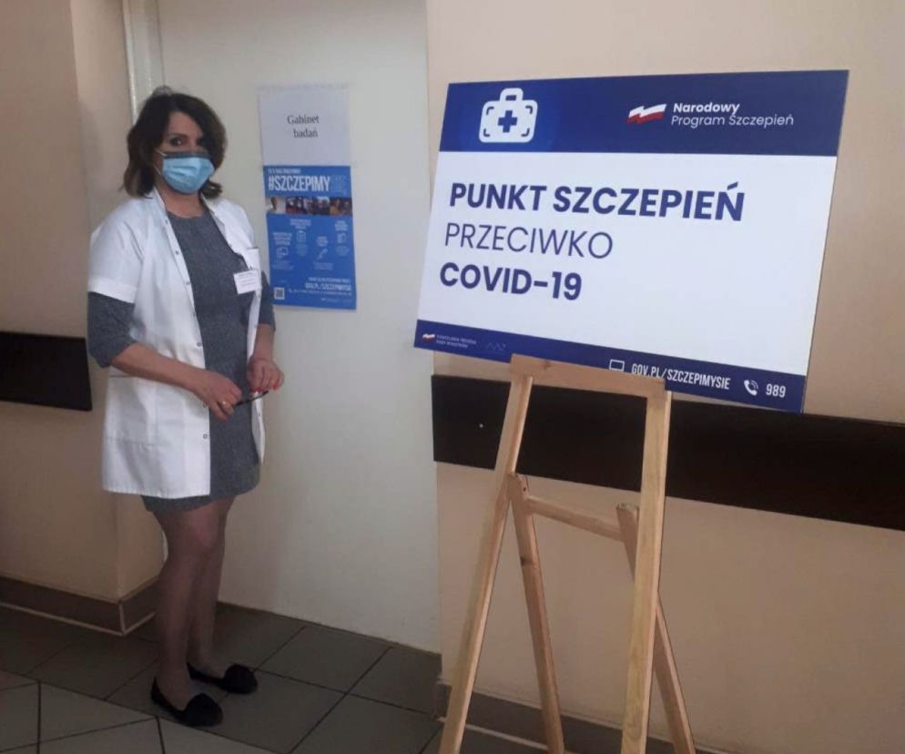 punkt szczepień w Pionkach