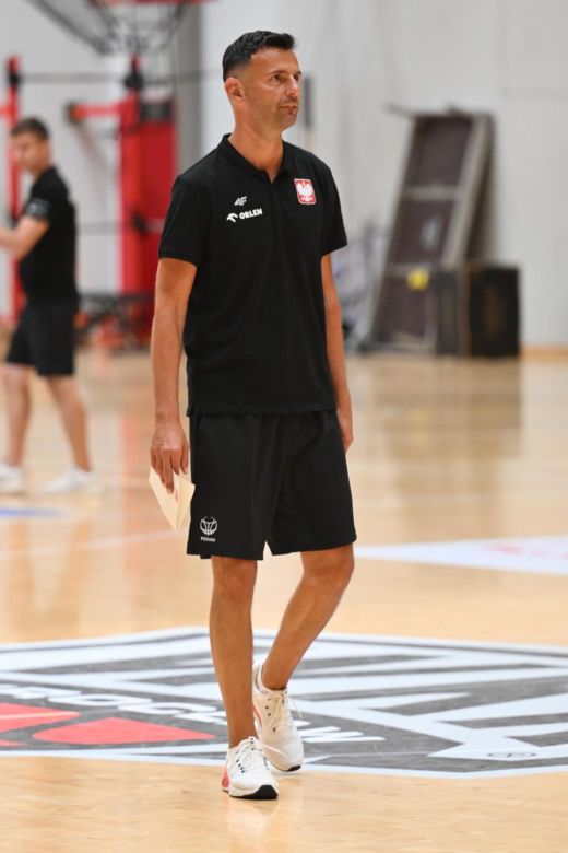Jeremy Sochan trenuje z reprezentacją Polski we Wrocławiu. Zobacz zdjęcia. Kiedy mecze o Igrzyska Olimpijskie?