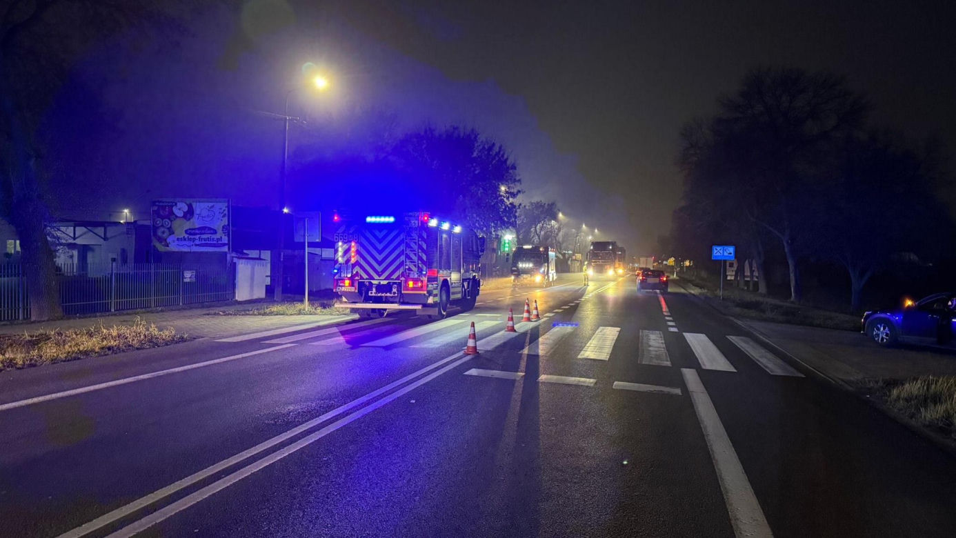 Potrącił kobietę na pasach w Ołtarzewie i uciekł. Miesiąc później oddał się w ręce policji