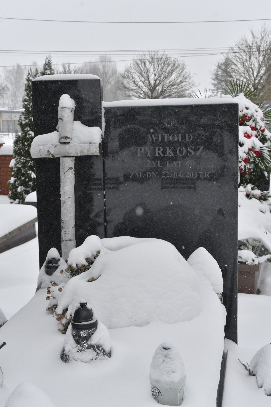 Grób Witolda Pyrkosza