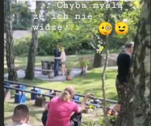 M jak miłość po wakacjach 2019. Janek (Tomas Kollarik), Ula (Iga Krefft)