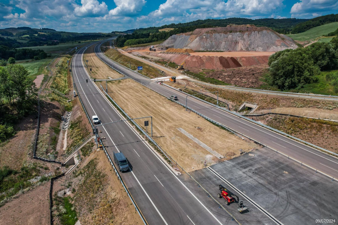 Tak wygląda 16-km odcinek S3 Bolków - Kamienna Góra