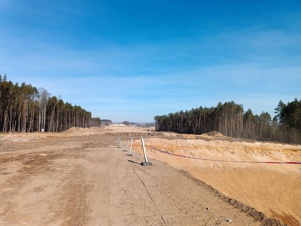 S19 Krynice-Białystok Zachód w budowie