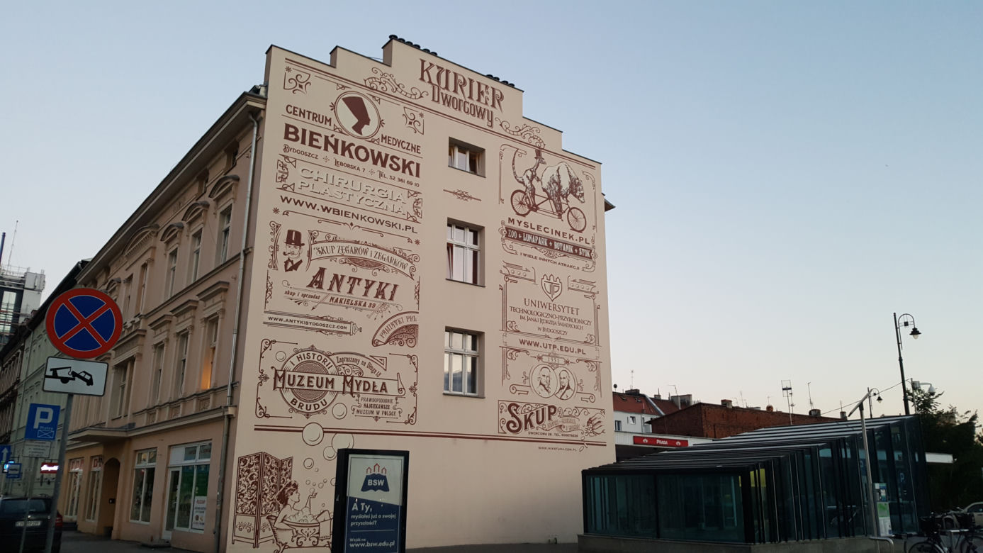 Murale w Bydgoszczy
