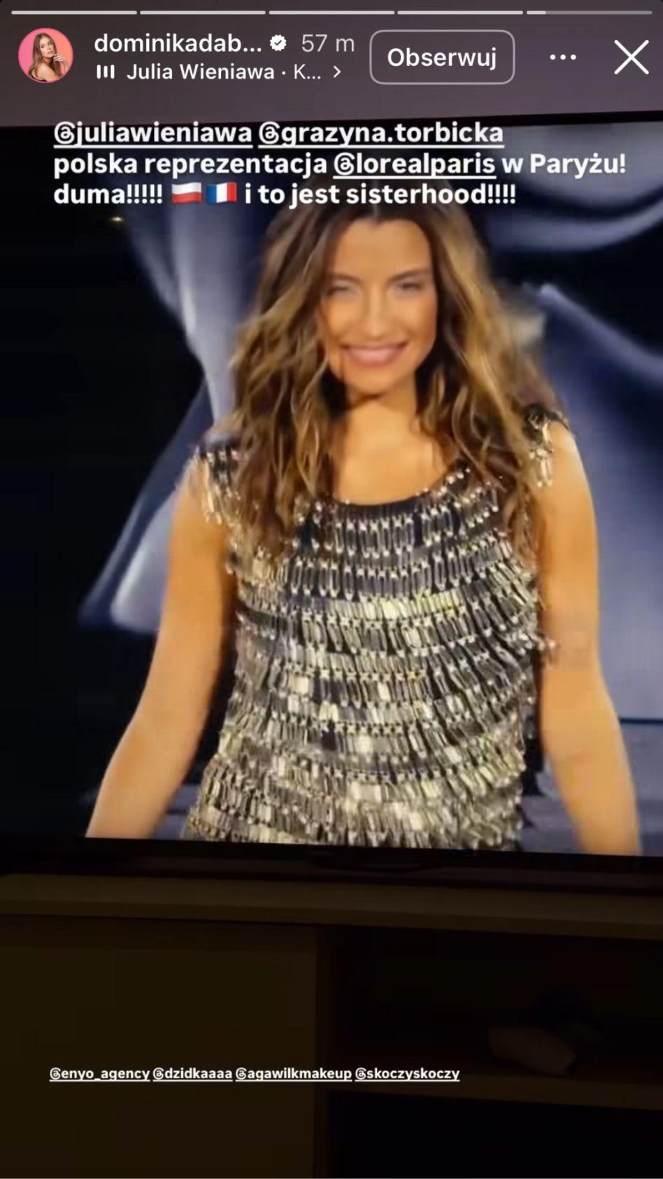 Julia Wieniawa i Grażyna Torbicka podbijają Paryż