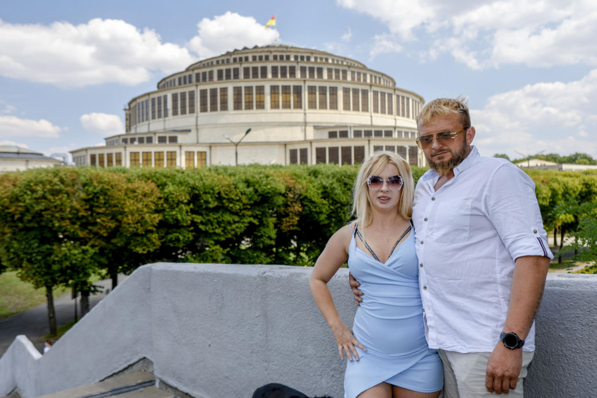 Jessica Miemiec z ukochanym we Wrocławiu