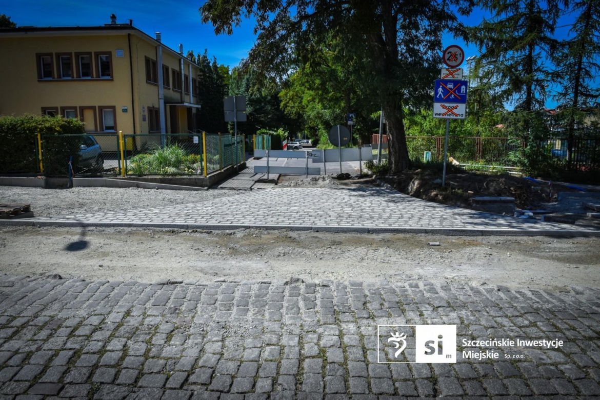 Przebudowa ulic Smoczej i Krzemiennej