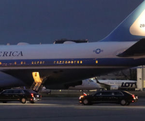 Kłopoty samolotu z Trumpem! Zawrócił do bazy