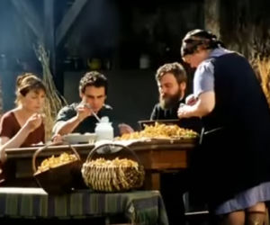 Kadr z filmu U Pana Boga za piecem