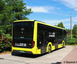 Elektryczny MAN na testach w Skarżysku-Kamiennej