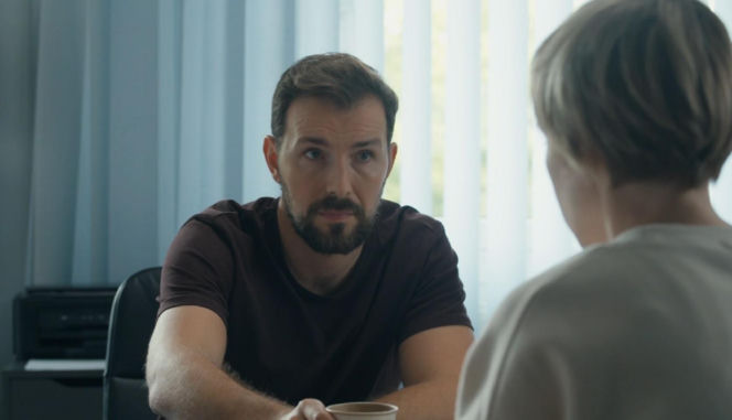 Barwy szczęścia odc. 3276. Sonia (Weronika Nockowska), Marcin Kodur (Oskar Stoczyński)