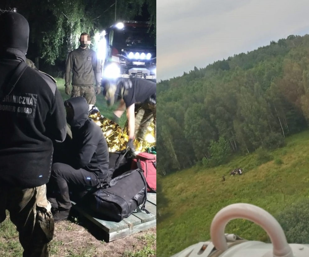 Podlaskie. Emigranci utknęli na bagnach