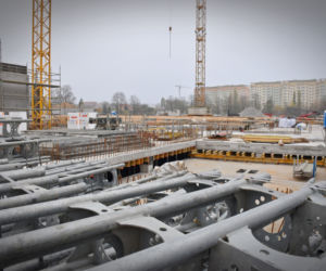 Budowa Fabryki Wody - listopad 2020