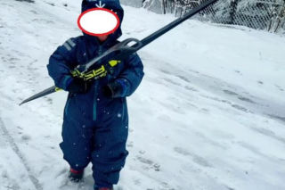 Justyna Kowalczyk i syn