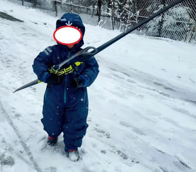 Justyna Kowalczyk i syn