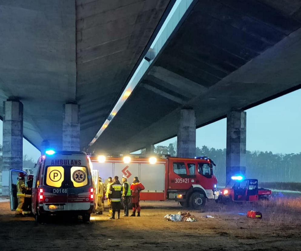 Wrocław: Koszmarny finał niegroźnej kolizji. Kobieta wysiadła z auta i spadła z mostu