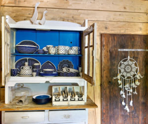 Wnętrze łemkowskiej chaty