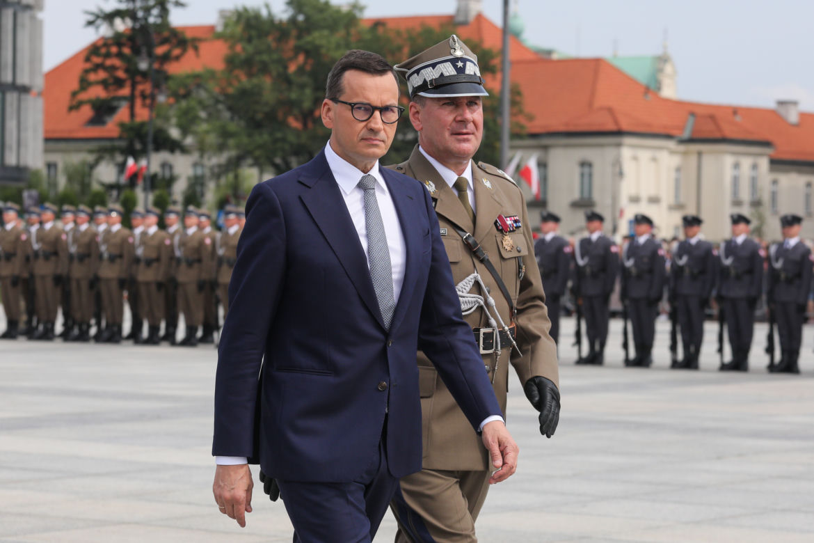 Oficjalne uroczystości na pl. Piłsudskiego