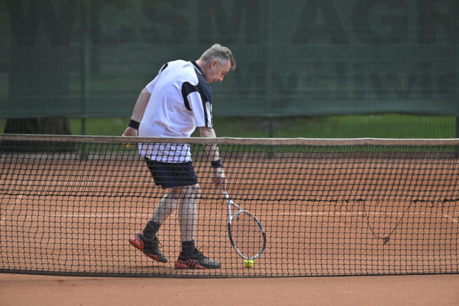 Dariusz Wieczorek zgubił 5 kg na korcie