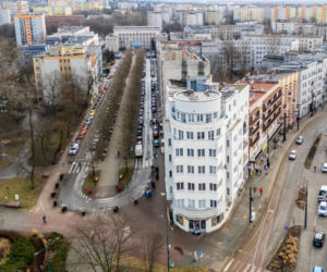 Przedwojenny drapacz chmur przy al. Zwycięstwa 1, Sosnowiec