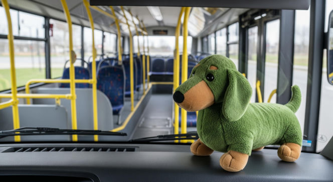 Pluszowy jamnik z karą. Czy ZTM zmienił zdanie w sprawie maskotki?