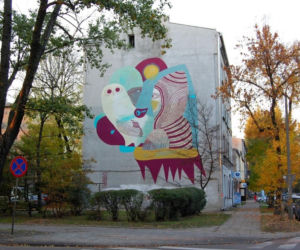 Mural przy Rybnej 2/4