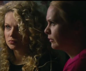 Przyjaciółki 3 sezon odc. 39. Patrycja (Joanna Liszowska), Anka (Magdalena Stużyńska)