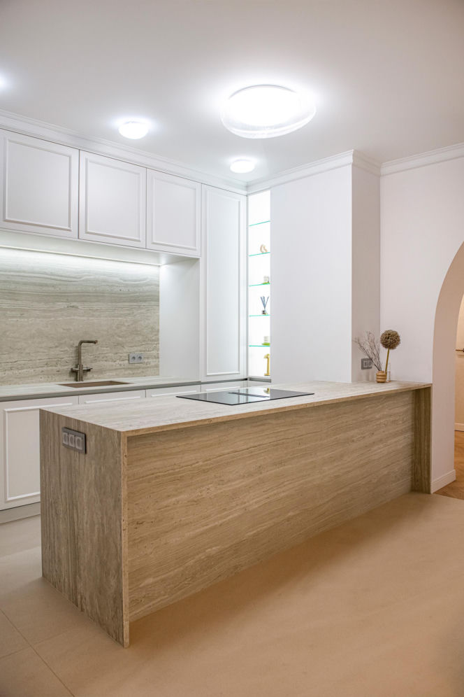 Wnętrze inspirowane Kolorem Roku Pantone 2026 Cloud Dancer