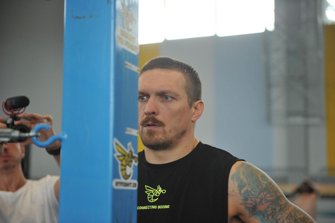 Tak do walki we Wrocławiu trenuje Ołeksandr Usyk. Byliśmy na jego treningu