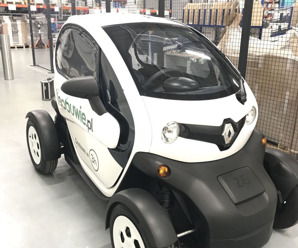 Renault Twizy Cargo jako auto dostawcze eobuwie.pl
