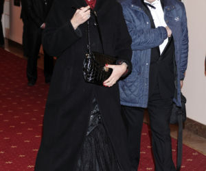 Irena Szewińska z mężem Januszem Szewińskim
