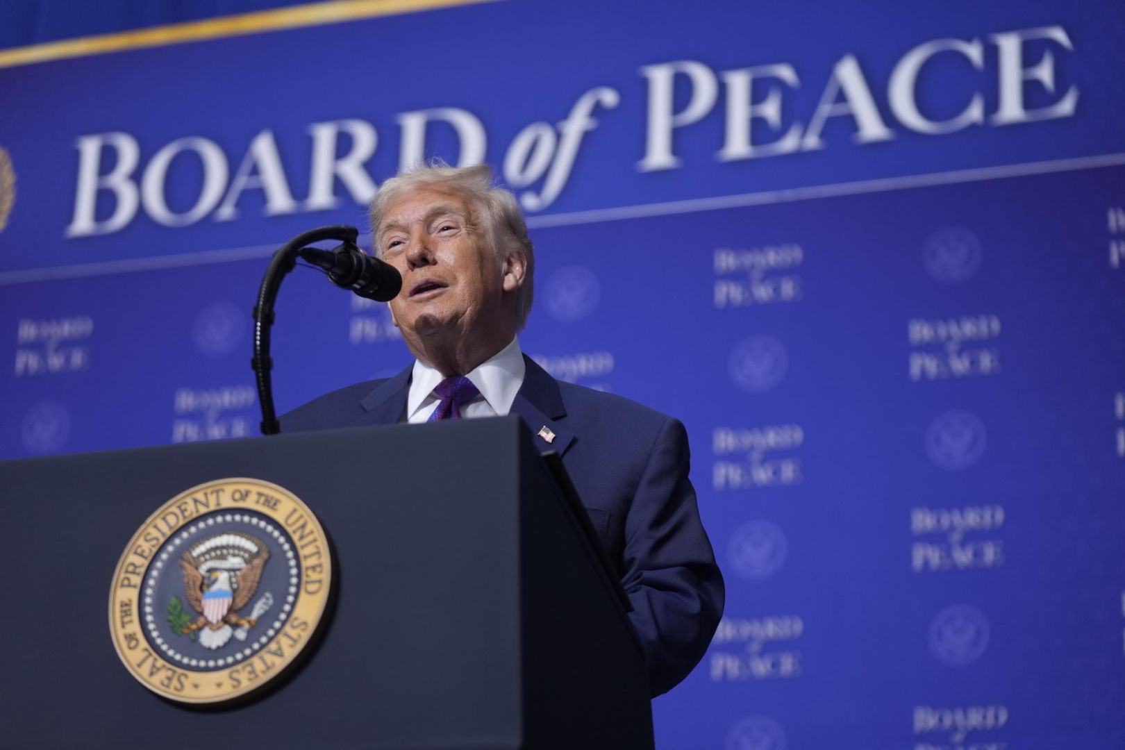 Pierwsze posiedzenie Rady Pokoju. Trump wygłasza przemówienie