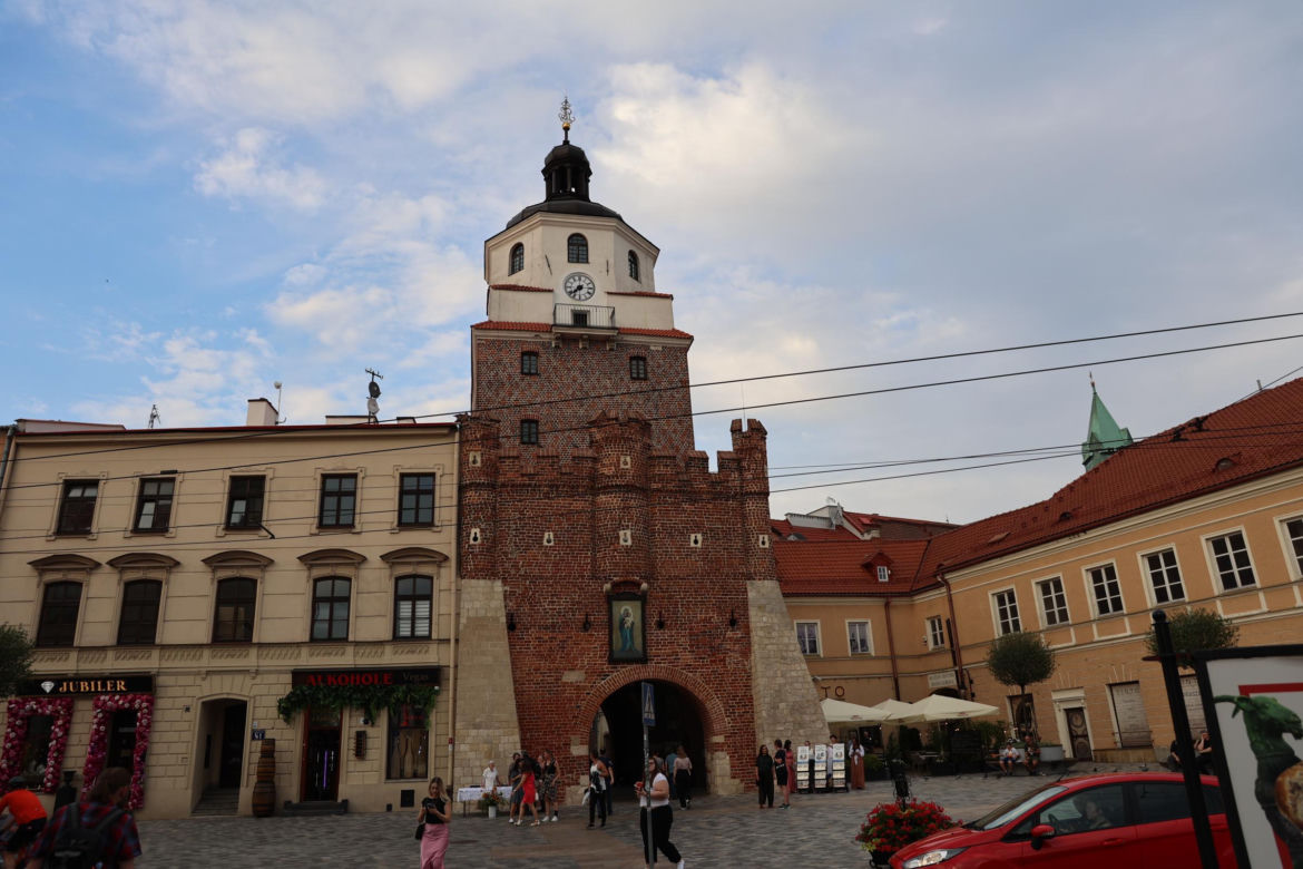 Brama Krakowska w Lublinie. To jeden z najważniejszych zabytków miasta