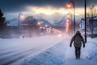 W tej wsi śnieżne zaspy sięgają metra! Mieszkańcy nie mogą nawet dostać się do sklepu. Jedzą to, co zostało ze świąt