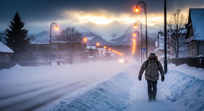 W tej wsi śnieżne zaspy sięgają metra! Mieszkańcy nie mogą nawet dostać się do sklepu. Jedzą to, co zostało ze świąt