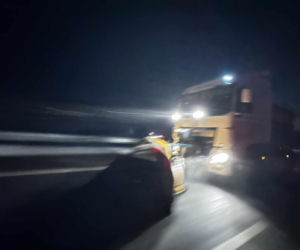 Śnieg na północy Polski