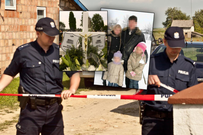 Prowadził je do kościoła. Później zmasakrował córeczki siekierą